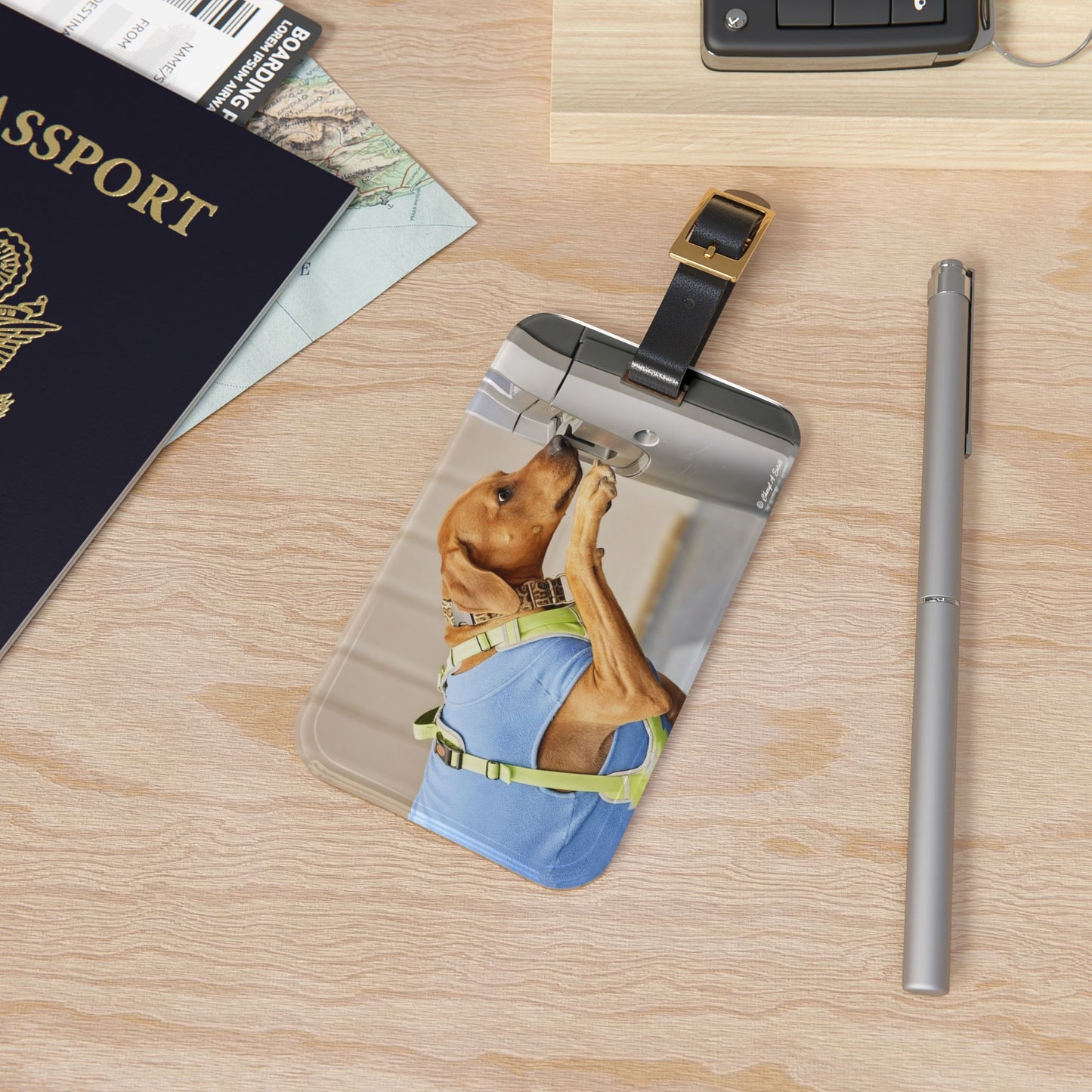 Dog Travel Luggage Tag — WEMBLEY