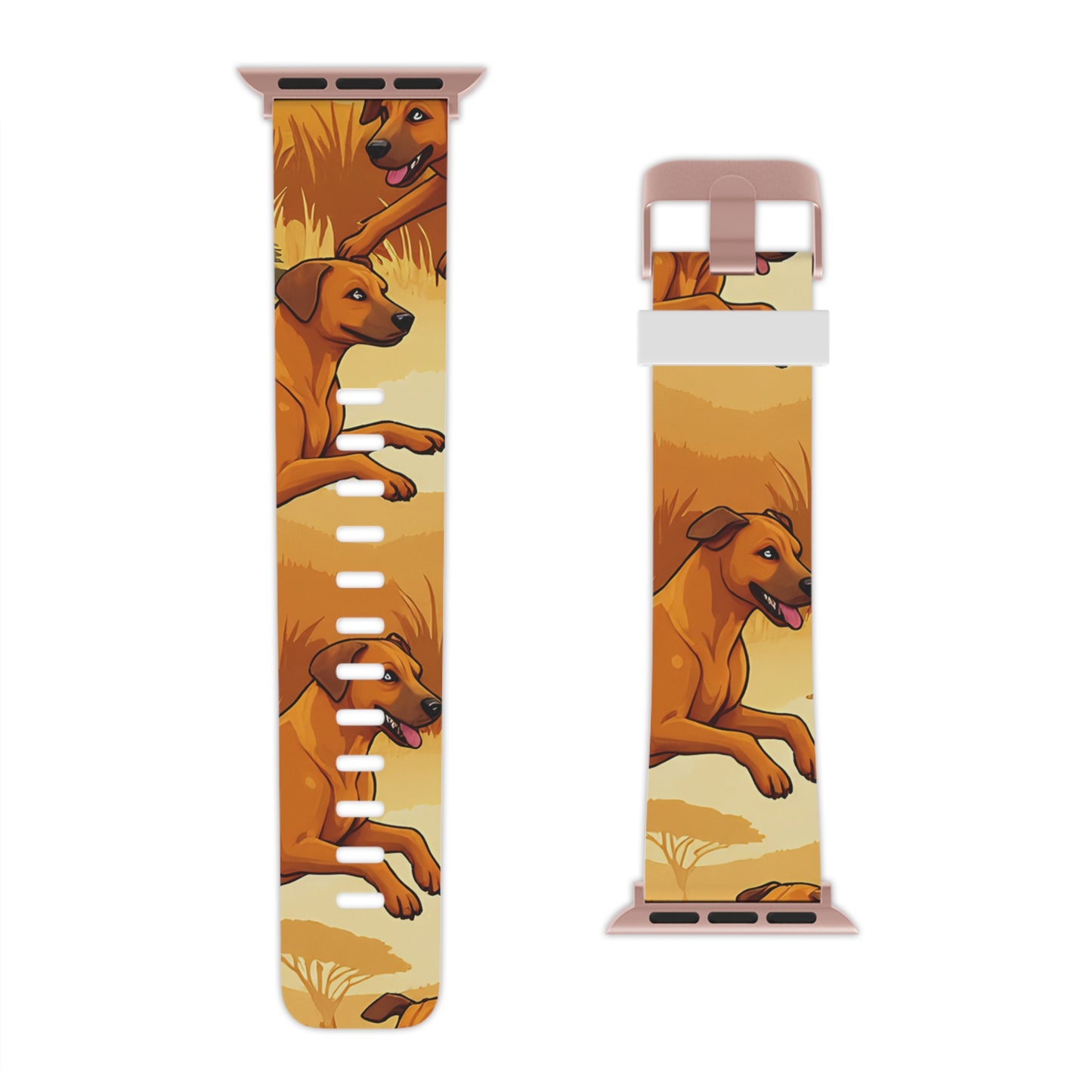 Apple Watch Band, Silicone strap, Rhodesian Ridgeback