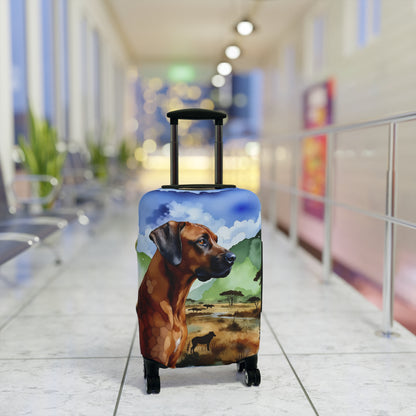 Spandex Luggage Cover, Rhodesian Ridgeback