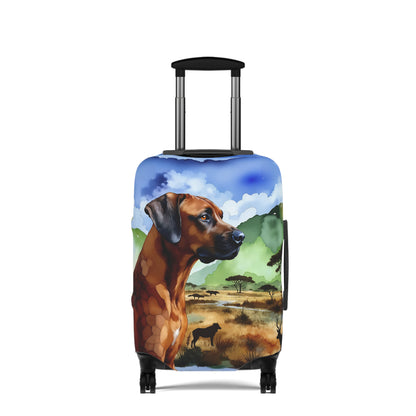 Spandex Luggage Cover, Rhodesian Ridgeback