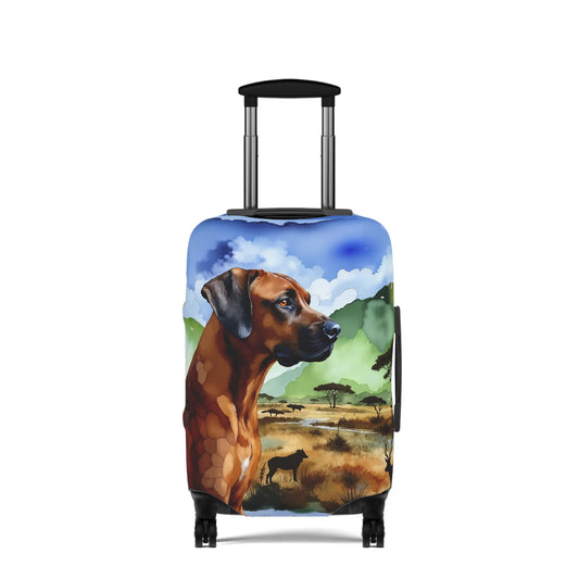 Spandex Luggage Cover, Rhodesian Ridgeback
