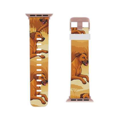 Apple Watch Band, Silicone strap, Rhodesian Ridgeback