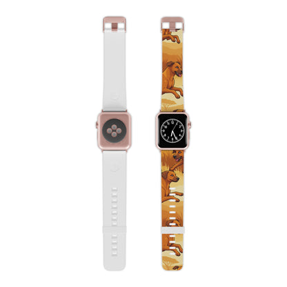 Apple Watch Band, Silicone strap, Rhodesian Ridgeback