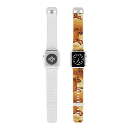Apple Watch Band, Silicone strap, Rhodesian Ridgeback