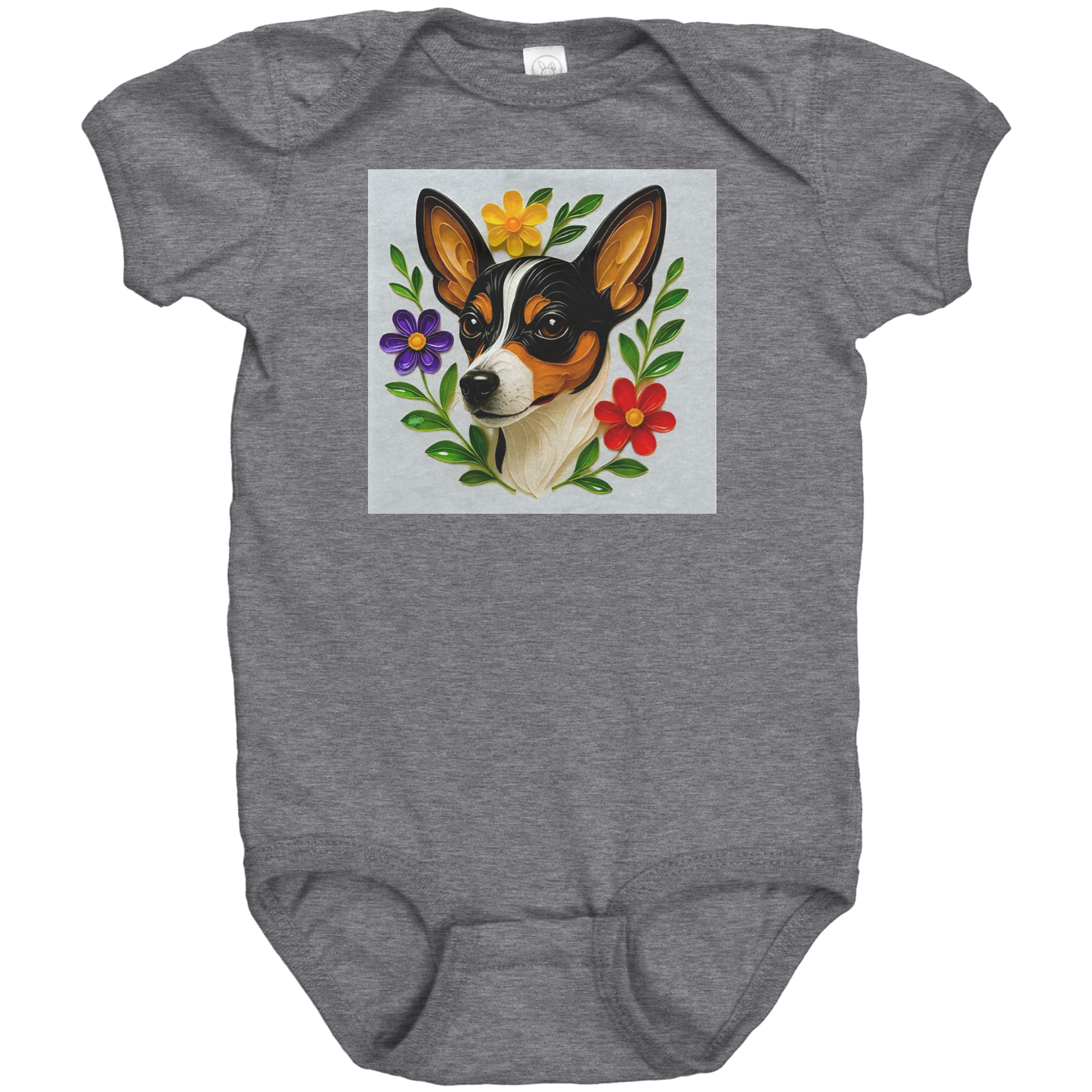 Baby_Bodysuit_Toy_Fox_Terrier_Floral_Granite_Heather_Front_Mockup.png
