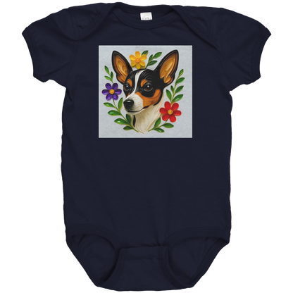 Baby_Bodysuit_Toy_Fox_Terrier_Floral_Navy_Front_Mockup.png