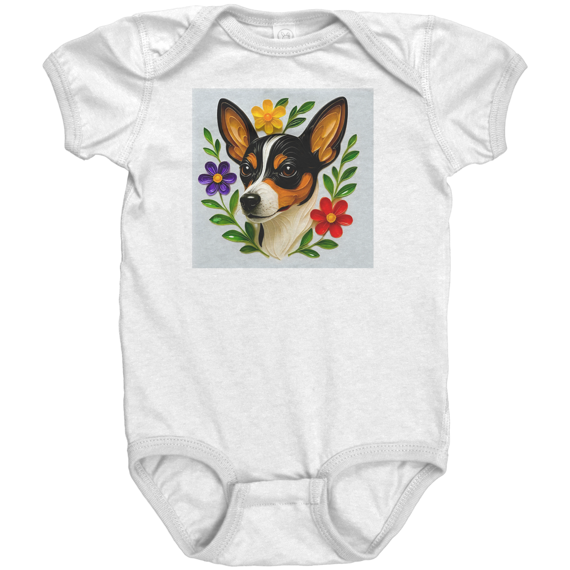 Baby_Bodysuit_Toy_Fox_Terrier_Floral_White_Mockup.png