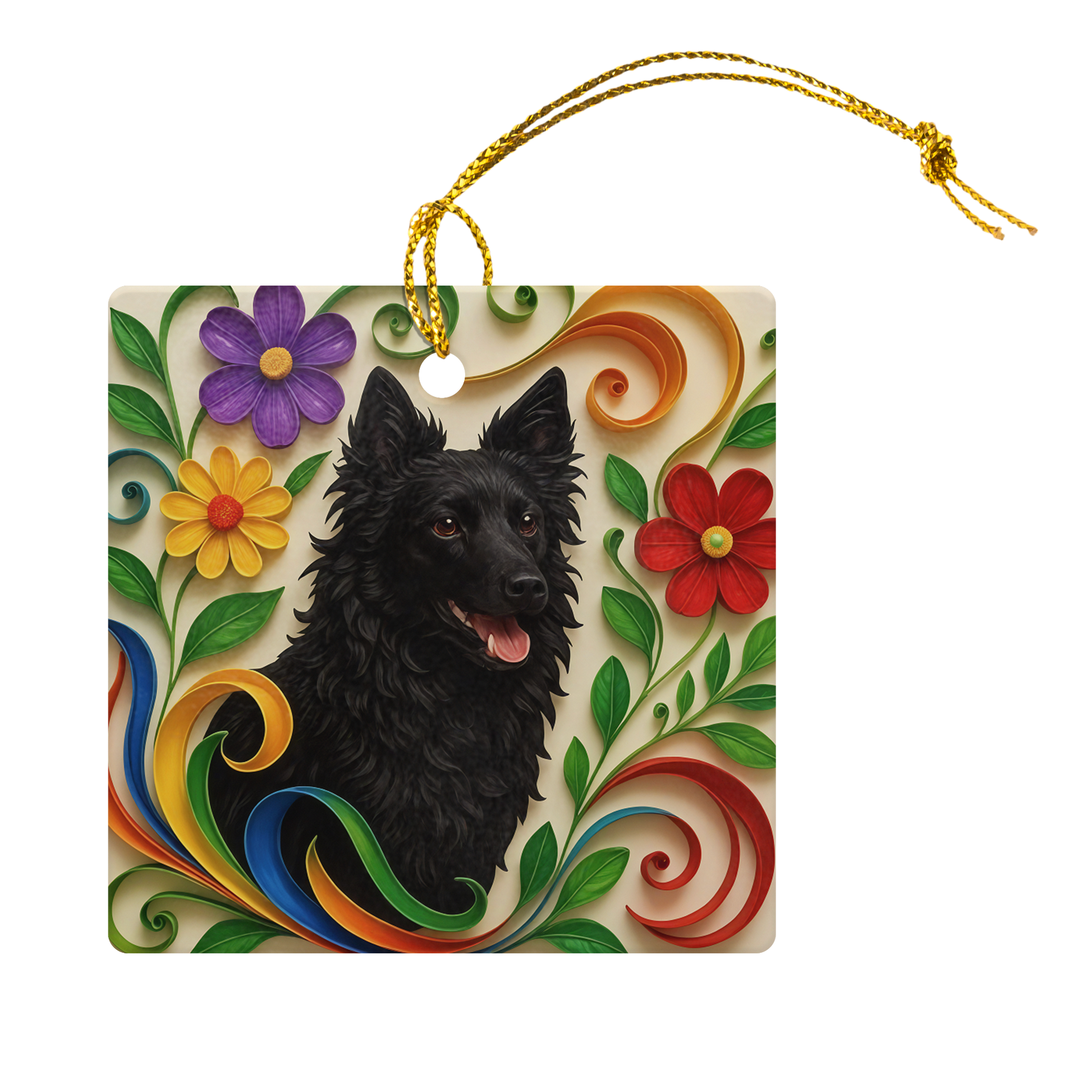 Ceramic_ornament_Mudi_black_floral_Square_Main_Ribbon_Mockup.png
