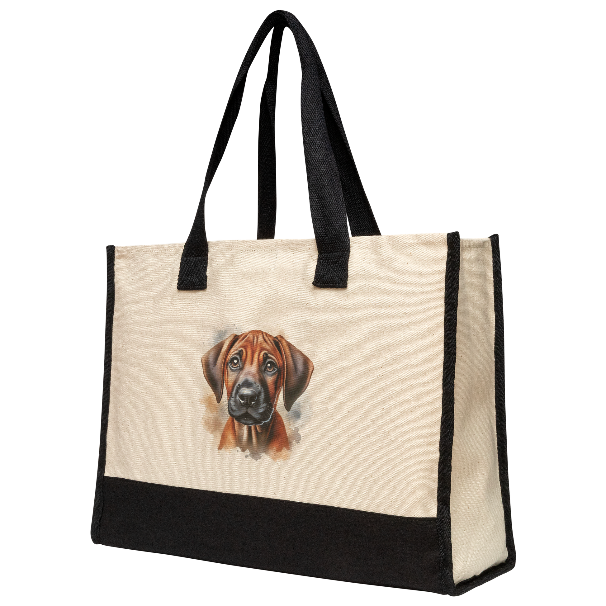 Premium_cotton_tote_bag_-_Puppy_Face_PremiumTote_MainAngle_Mockup.png